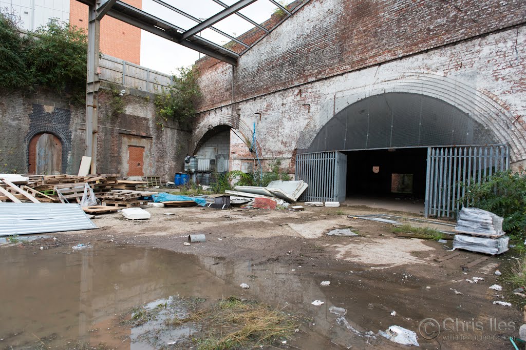 Wapping Railway Tunnel, Kings Dock by Chris Iles