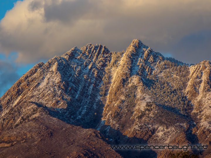 View of mount olympus by spencer baugh