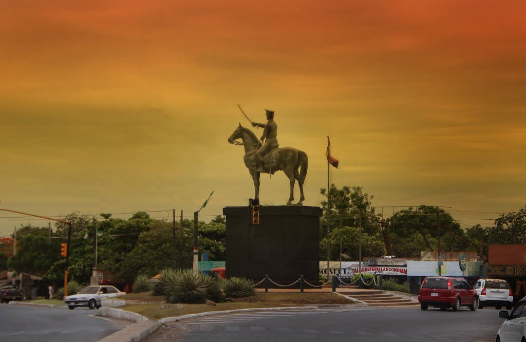 Homenaje al Mcal. José Felix Estigarribia - Villa Hayes, Paraguay by chrierbe