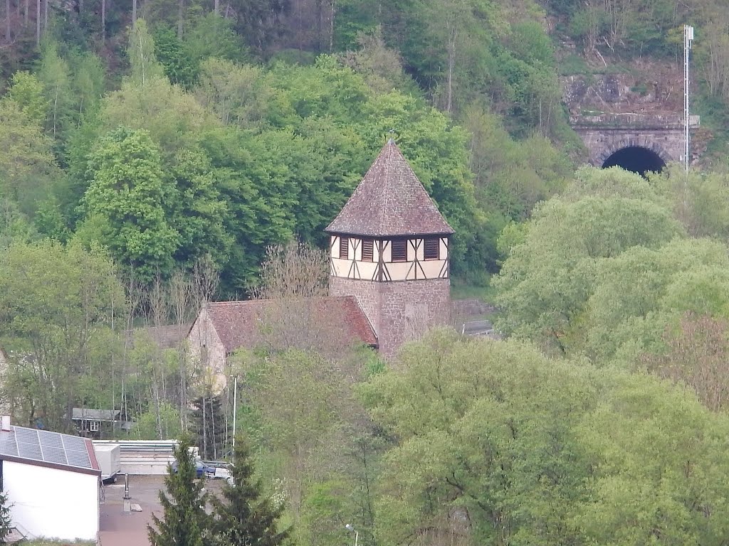 St. Candiduskirche in Kentheim, ausgelegt als Saalkirche, kurz vor dem Jahr 1000 auf Veranlassung des Klosters Reichenbach erbaut. by Qwesy