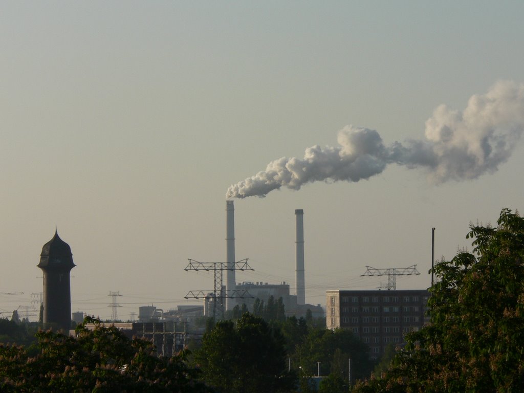 Berlin skyline towards the east by thor☼odin™