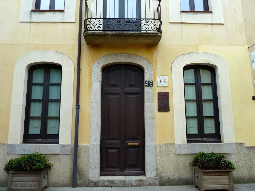 Palafrugell. Casa natal de Josep Pla, avui acull la Fundació Josep Pla by Eulalia Garreta