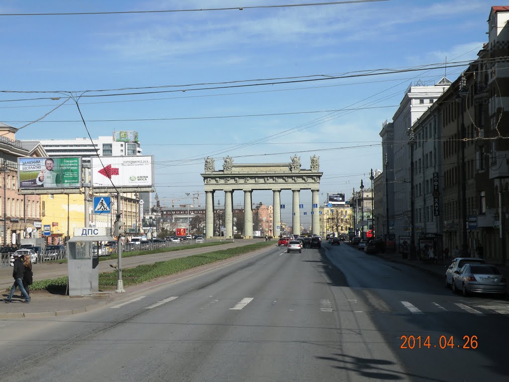 Санкт-Петербург. Московский проспект. Московские ворота. by Вячеслав Королев