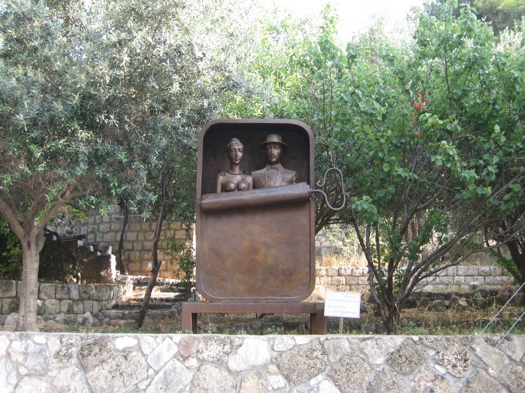 "Couple in a Sardine Can", Ein Hod by vladimirpran