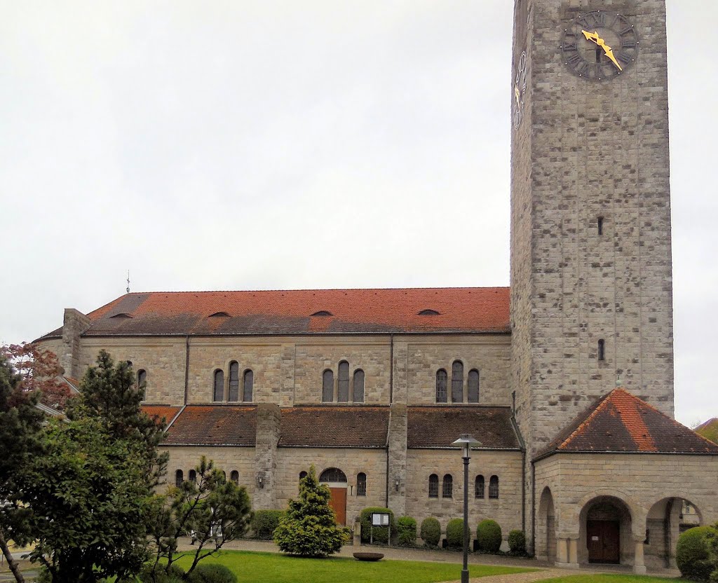 Zürich, Neptunstrasse 60, katholische Kirche St. Anton (Robert Curjel & Karl Moser 1907-08) by Jacques Lasserre