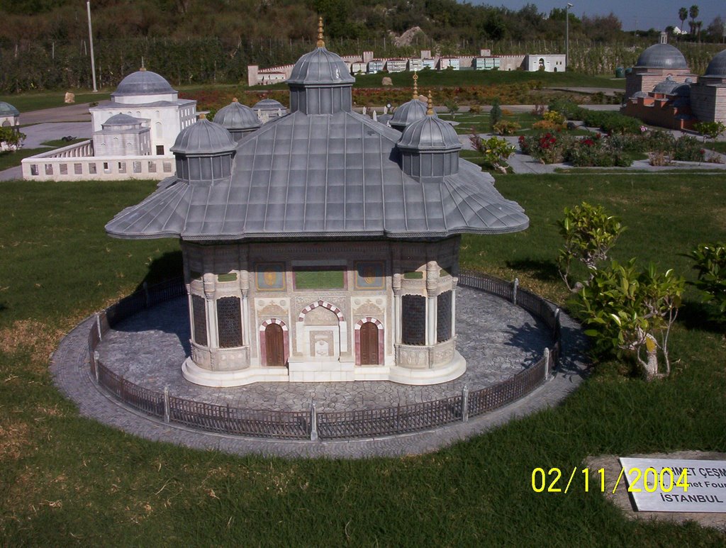 Antalya Miniatur Park-fountain by atilan tumer