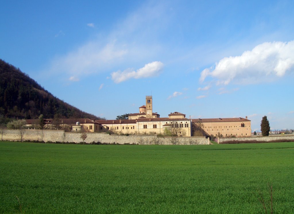 View of Praglia Abbey by Filippo Franzolin