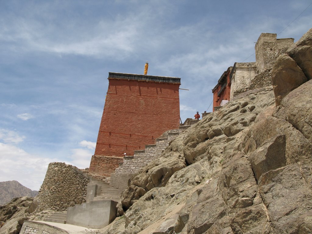 Leh fort by Prof. Richard T. Mortel