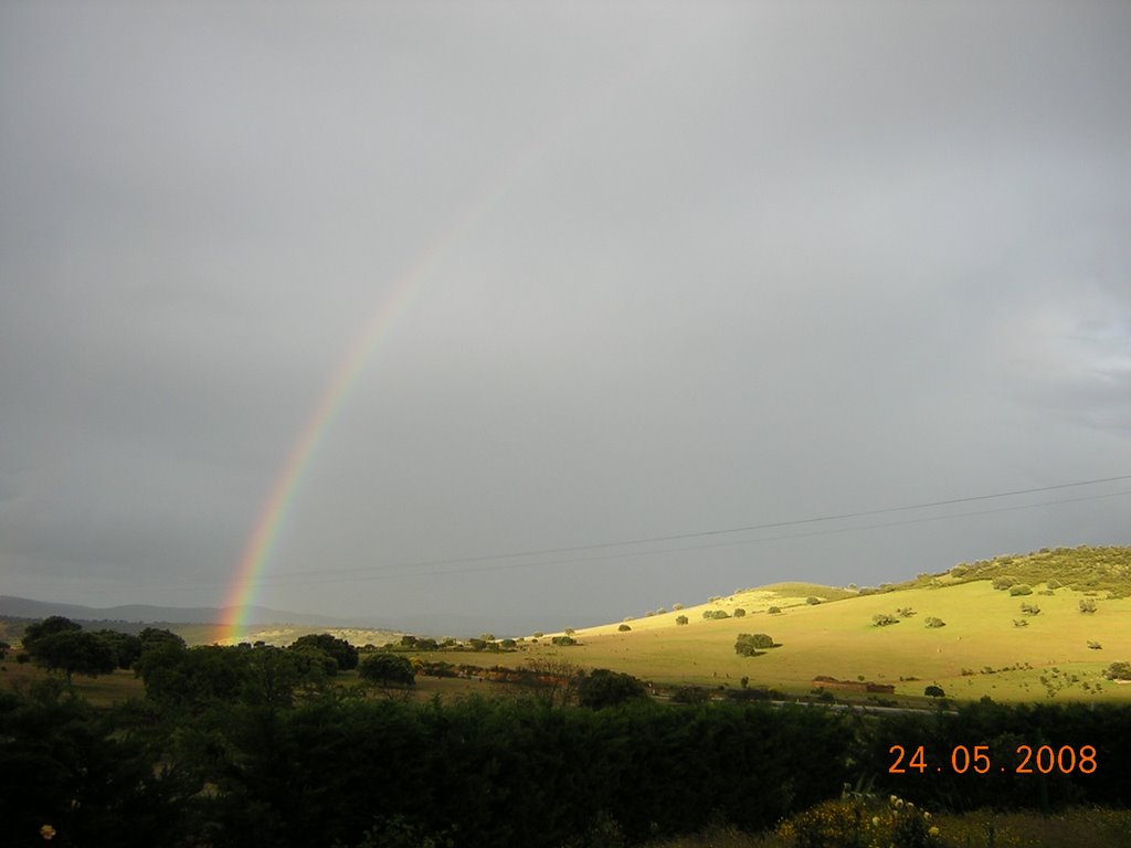 Arco Iris en el Regajo Lobo - Fuenlabrada by Luis Miguel Cano