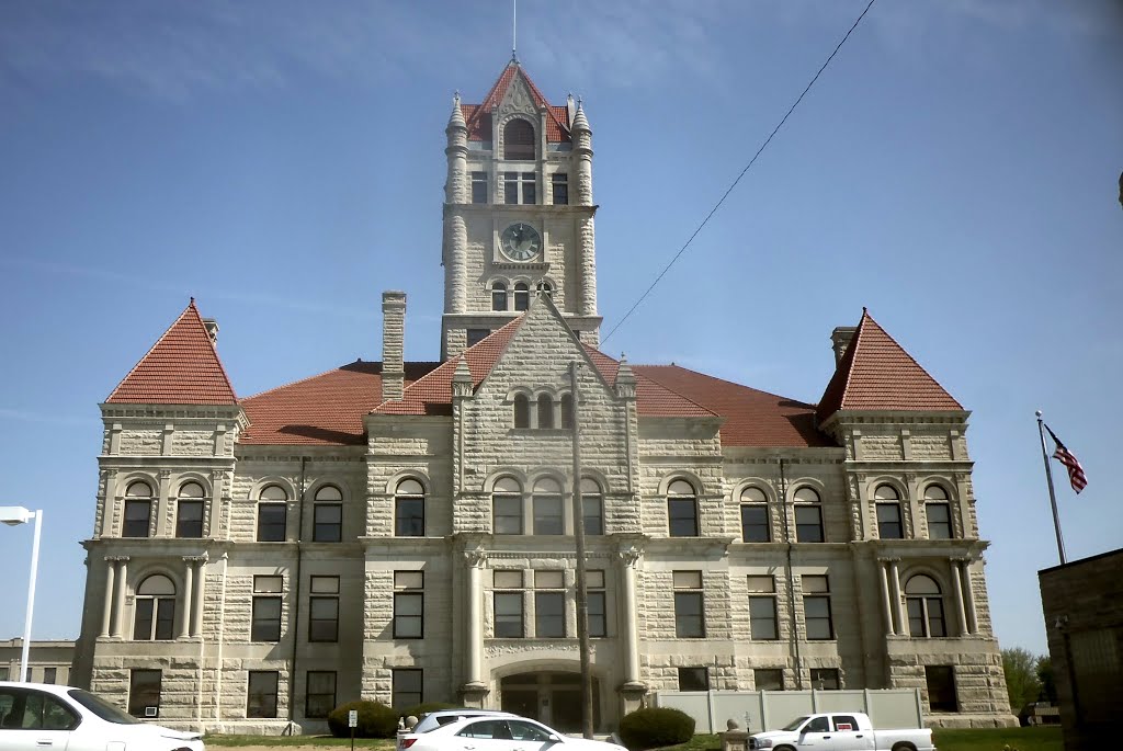 Rush County Courthouse by blibby