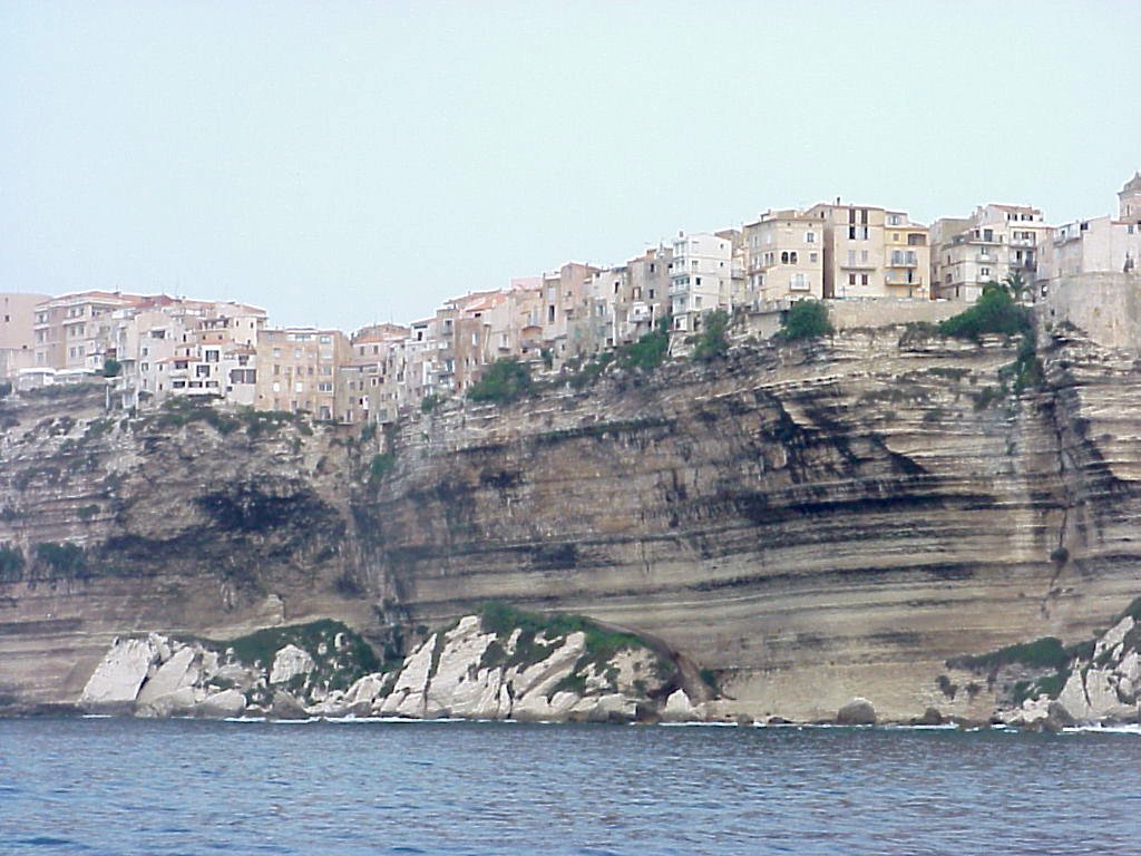 Bonifaccio vue de la mer by Dominique Salé