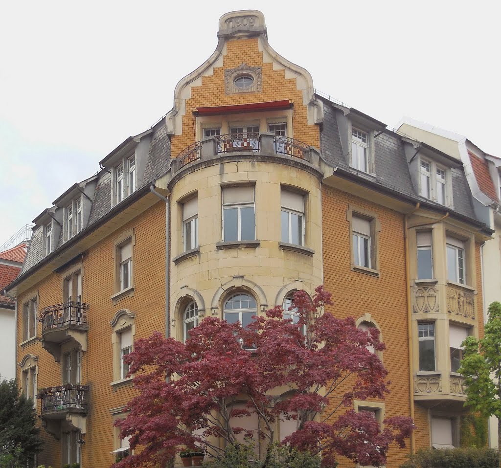 Zürich, Carmenstrasse 25 (B. Rittermann 1909) by Jacques Lasserre