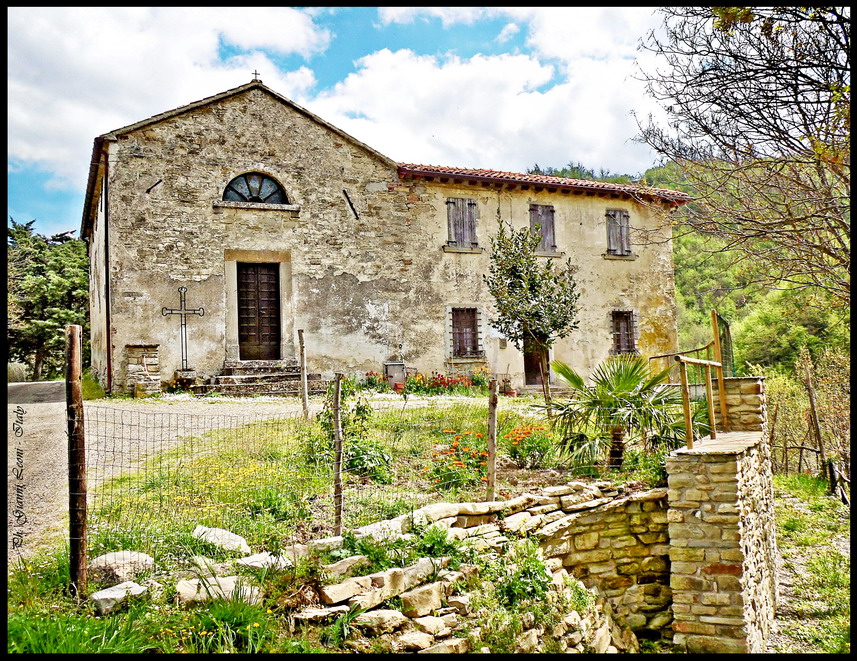 ITALIA - Premilcuore (FC). Loc: Montalto: chiesa di Santa Maria - Saint Mary Church in Montalto of Premilcuore by antenoremalatesta