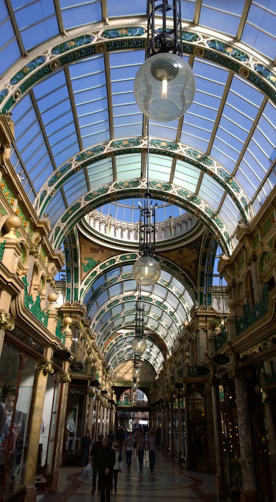 The County Arcade, designed by architect Frank Matcham (1854-1920). by Hans R van der Woude