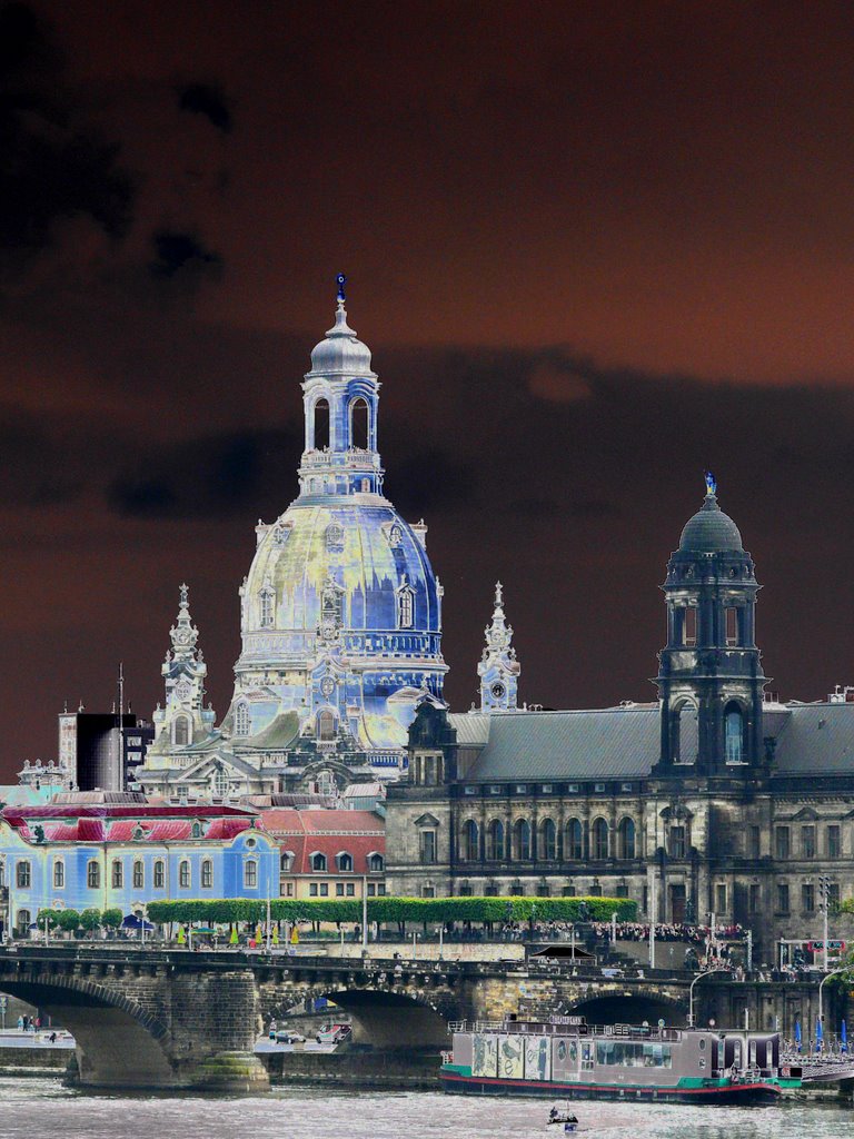 Dresden Skyline by egypssi