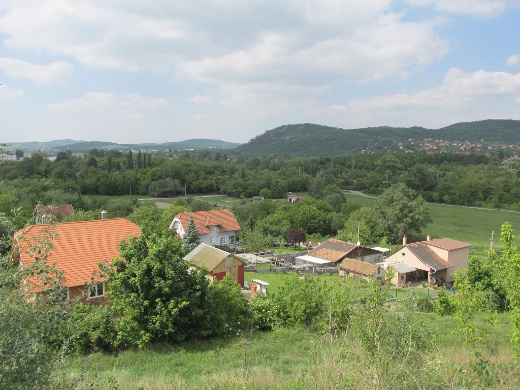 201405051449 Északnyugati panoráma a Törökbálinti tó felé, az egykori Téglagyár dombjairól by Harmadik