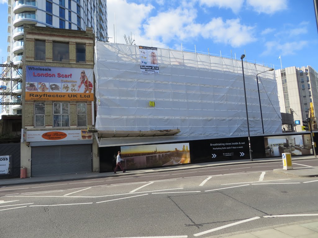 Former car park Aldgate by duncanbowers