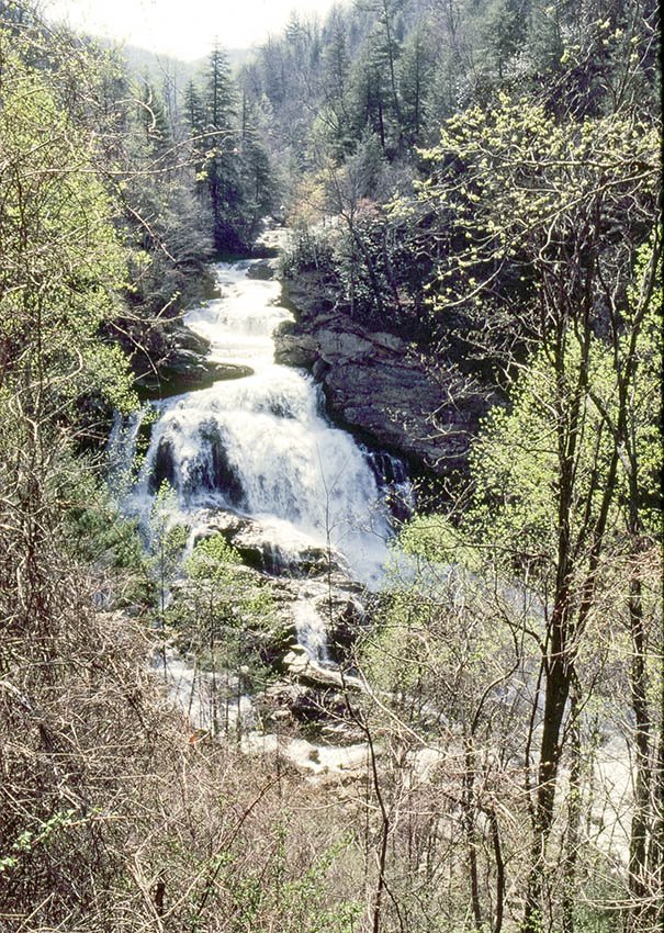 Cullasaja Falls by John Findley