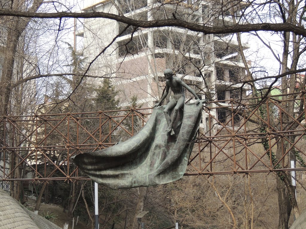 Tbilisi, Mziuri Park, sculpture - თბილისი მზიურის პარკზე ქანდაკება by tofil44