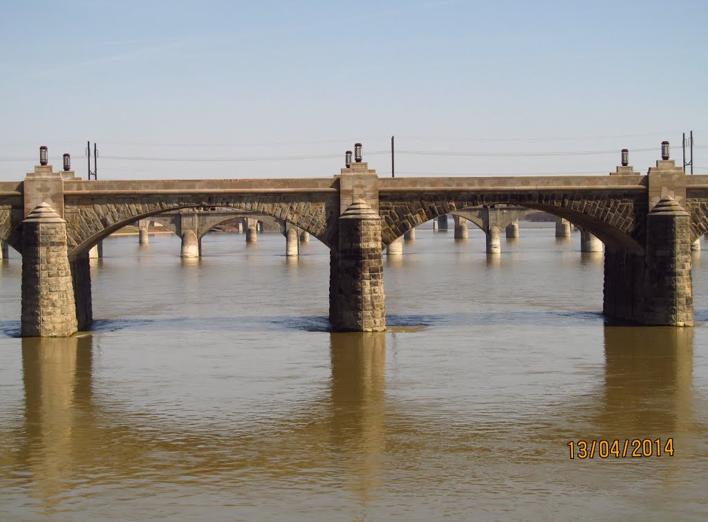 Bridges of Harrisburg by Anuar T