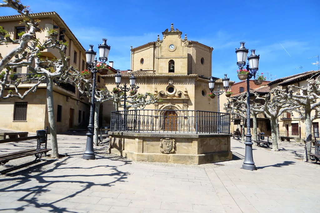 Plaza Mayor. Elciego (Álava). País Vasco. Spain. by María Fernando