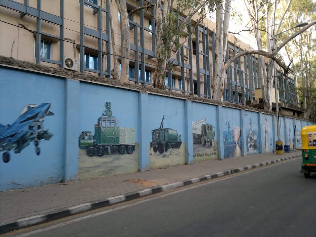 Wall Paint,Vasanth Nagar, Bangalore, Karnataka, India by kamalakaranthati