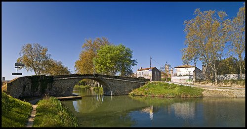 Roubia - Bridge Panorama by Antony Williams