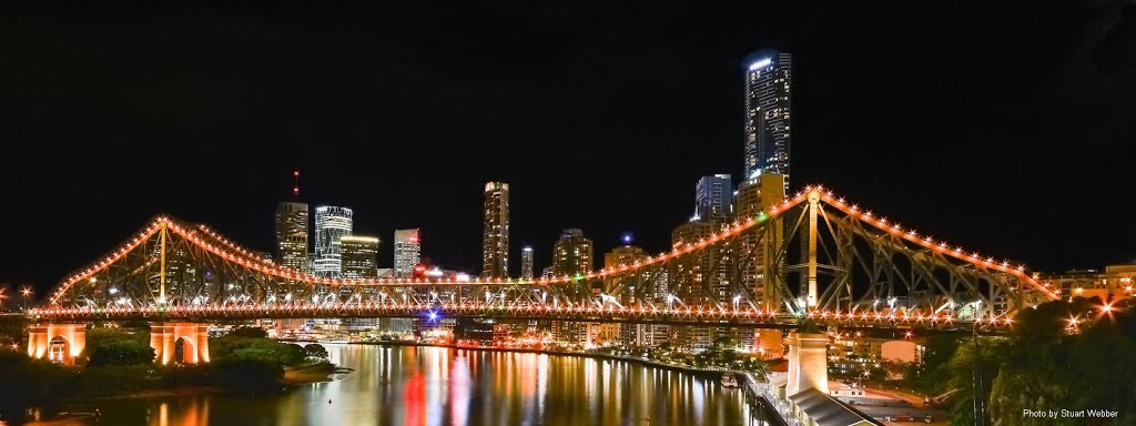 Storey Bridge, Brisbane, Queensland by stuart webber