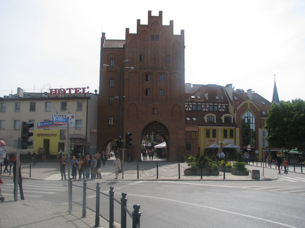 Olsztyn, Old Town, City Gate by Srdjan Djordjevic