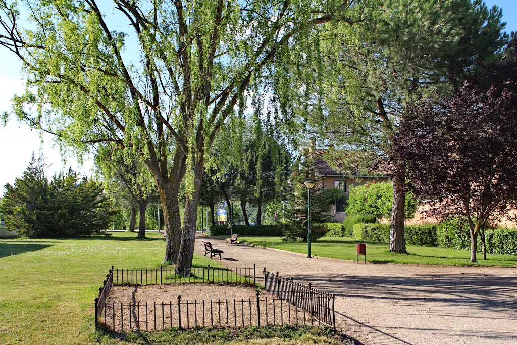 Jardines junto a la avenida de Zamora by RA Melgar