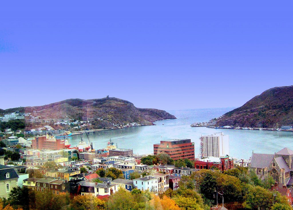 Downtown, St. John's, NL, Canada by gordpynn