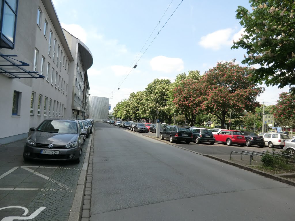 Dortmund, hier stand jahrhundertelang der Schwanenturm bis er 1832 abgerissen wurde. by Nök