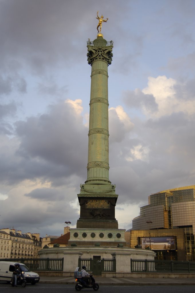 Bastille, Paris, France by Casey Sousa