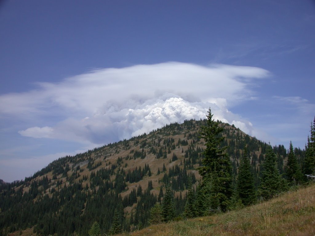 Pasayten Wilderness Forest Fire 9-3-06 by Flaminpyro