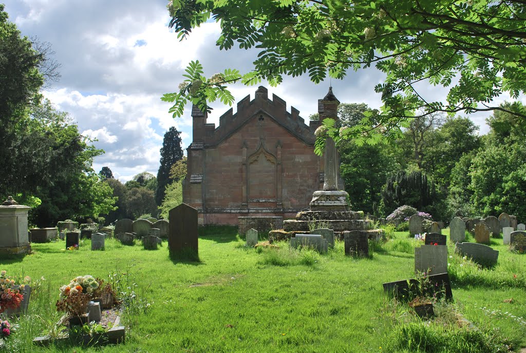 St Andrews Curchyard by Ammonite