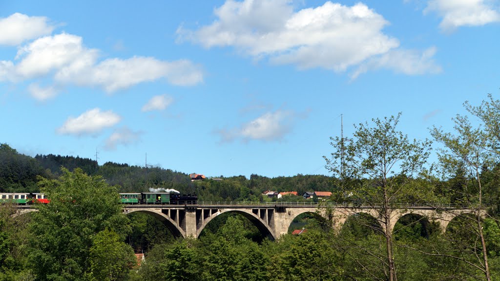 Feistritztalbahn Grubviadukt by hanepu2