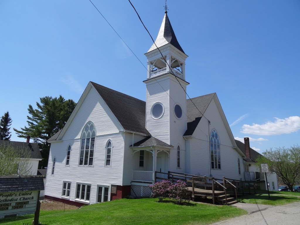 Peoples United Methodist Church, Union, Maine by Taoab