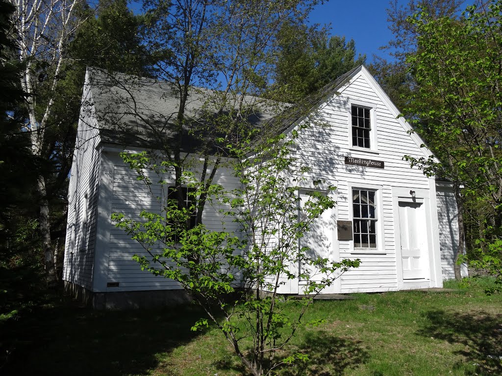 1807 Pond Meeting House; Friends Camp, 729 Lakeview Dr., South China, Maine by Taoab