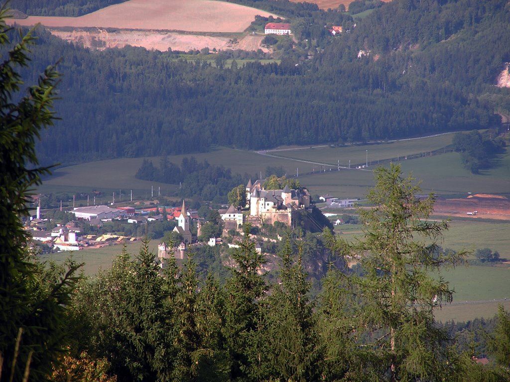 Burg Hochosterwitz (vom Magdalensberg) by AZiegler71