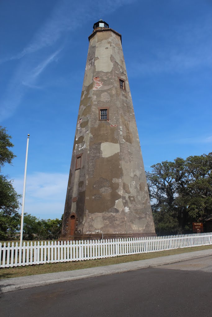 Old Baldy Lighthouse, Bald Head Island, NC by Andy Romanofsky