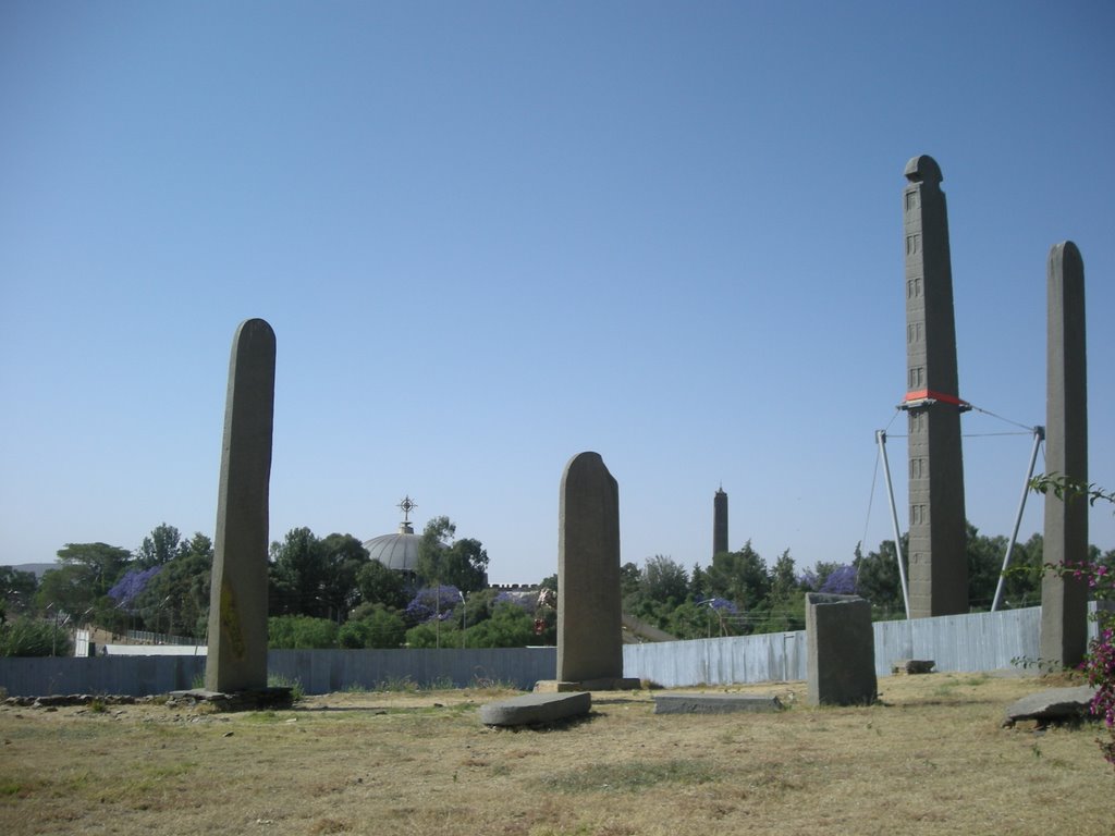 Aksum, la stele ri re Ezana by Giorgio Mencarini