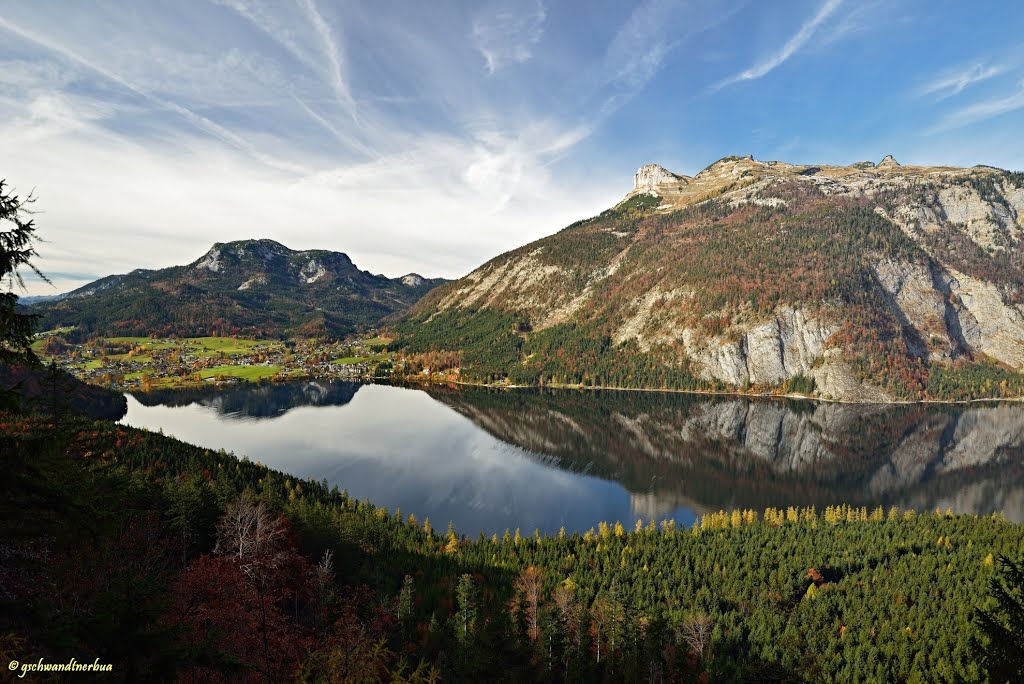 Altausseer See (711m) mit Altaussee und Loser - Steirisches Salzkammergut | Österreich by gschwandtnerbua