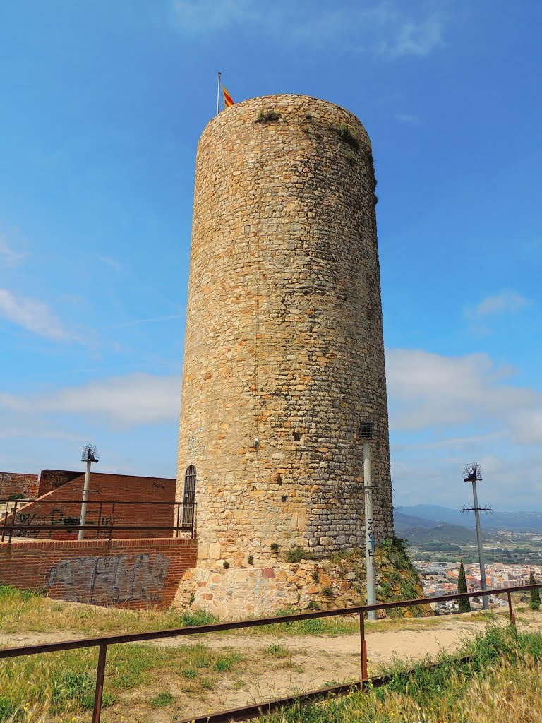 Tour du château Sant Joan, blanes by F@M