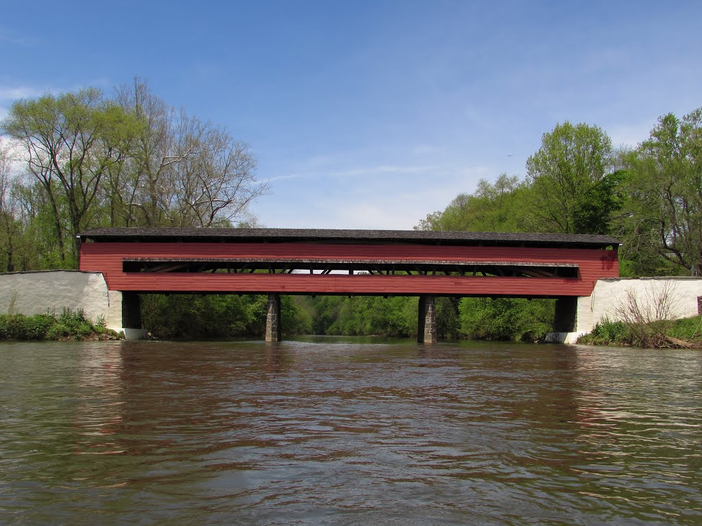 Smith Covered Bridge from South by Chris Sanfino