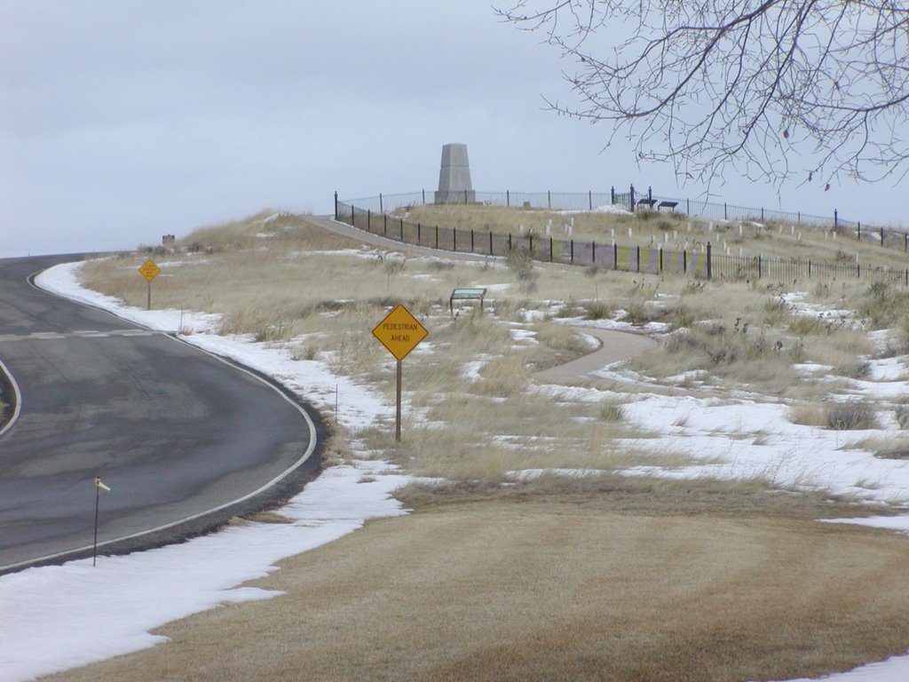 Little Big Horn Battlefield,Crow Agency,Montana,February 2008 by carcrasy