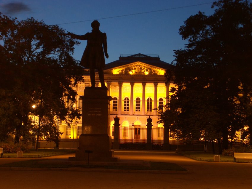 The Russian Museum at the White Nights by arturkaa