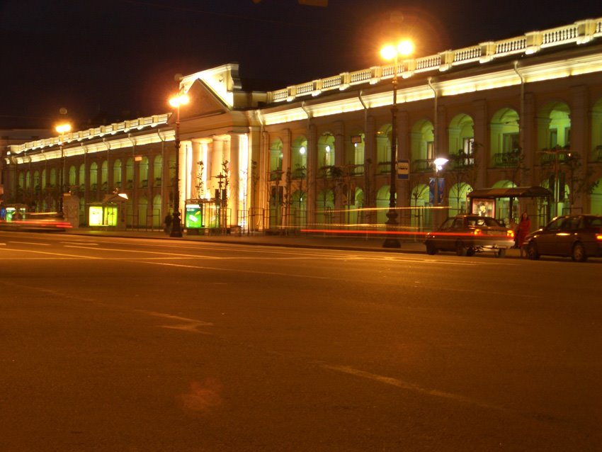 Gostinny Dvor, view from Nevsky prospect by arturkaa