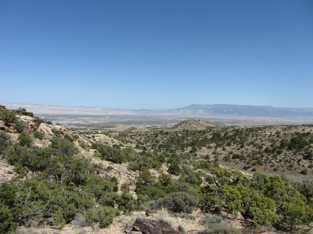 Grand Mesa and Mt Garfield by Etnavyguy