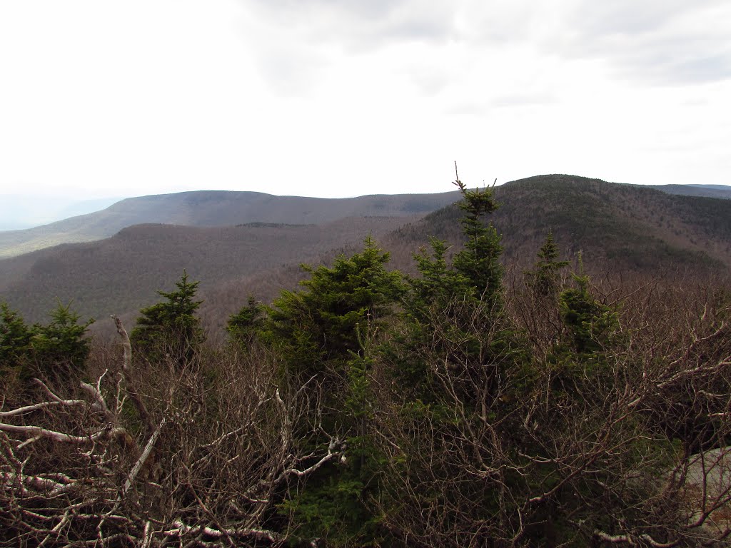 Sugarloaf & Plateau Mountain from North Twin Summit by Chris Sanfino