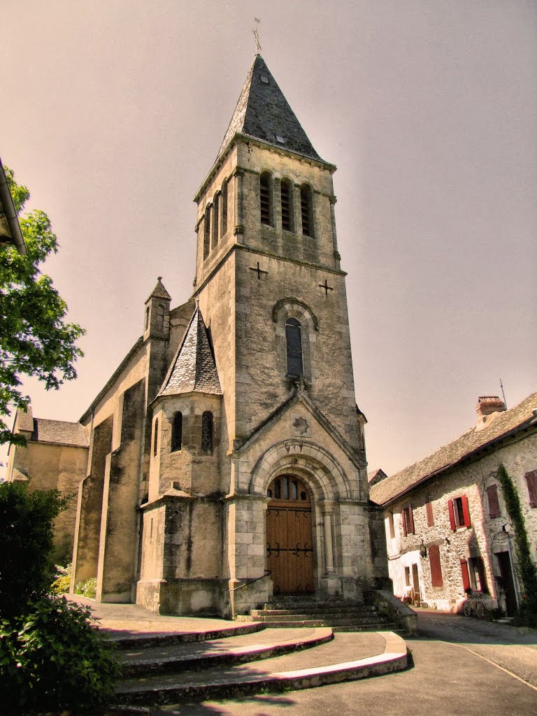 Eglise de Tayrac by simbert